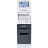 Brother TD-2130N labelprinter Wit/grijs, USB, RJ-45, RS-232C