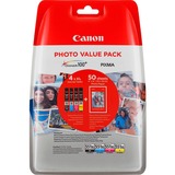 Canon Foto Valuepack CLI-551XL inkt Zwart, geel, cyaan, magenta, fotopapier