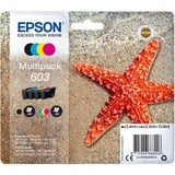 Epson Multipack 4-colours 603 Ink inkt C13T03U64010, 'Zeester', 4-delig