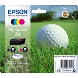Epson Multipack - T3466 inkt C13T34664010, 'Golfbal', 4-delig