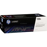 HP 128A zwarte LaserJet tonercartridge (CE320A) Zwart, Zwart, Retail