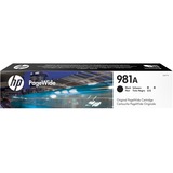 HP 981A Originele PageWide Cartridge  inkt J3M71A, Zwart
