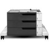 HP LaserJet 3x500-sheet invoerlade met standaard (CF242A) papierlade Zwart/wit