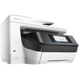 HP OfficeJet Pro 8730 All-in-One printer (D9L20A) Wit, Scannen, Kopiëren, Faxen, LAN, Wi-Fi