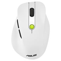 ASUS Wireless Mouse MD105 Wit/groen, 1200 - 2400, 2.4 GHz / Bluetooth