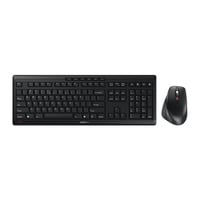 CHERRY STREAM Desktop Comfort, desktopset Zwart, EU lay-out (QWERTY), SX-Technologie , ABS keycaps, 4000 dpi