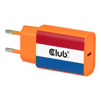 Club 3D Leeuwen USB-C®-oplader 30 watt Oranje