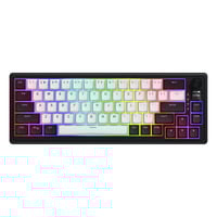 Hator Skyfall MAG Ultima 8K Wireless, gaming toetsenbord Zwart, US lay-out, HATOR Aurum Ice, 65%, RGB, Double-shot PBT, Hot-swap, 2.4GHz / Bluetooth / USB-C