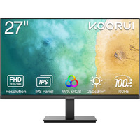 Koorui 27" monitor Zwart