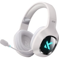 MCHOSE G9 Pro Wireless over-ear gaming headset Wit, Wired / 2.4G / BT Wireless / Type-C