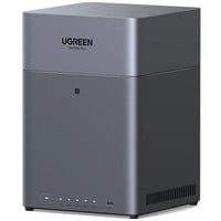UGREEN NASync DH4300 Plus Grijs, 1x 2,5GbE, HDMI, USB-C