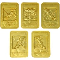  Yu-Gi-Oh: Exodia the Forbidden One 24k Gold Plated Ingot Set decoratie 
