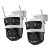 Imou Cruiser Pano Z Quadruple-lens zoom camera bundel Wit, 2 stuks, 4MP+4MP+5MPx2, PoE