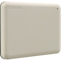 Toshiba Canvio Advance, 2 TB externe harde schijf Beige, HDTCA20EW3AA, USB 3.2 Gen 1