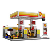 CaDA Shell Retail Station XL Constructiespeelgoed C66026W