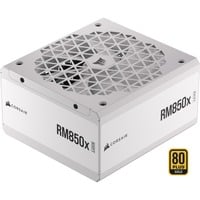 Corsair RM850x SHIFT White, 850W voeding Wit, 3x PCIe, 1x 12VHPWR, Kabelmanagement