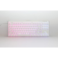 Ducky One 3 Classic Pure White TKL, toetsenbord Wit, US lay-out, Cherry MX Brown, RGB led, Double-shot PBT, Hot-swappable, QUACK Mechanics, 80%