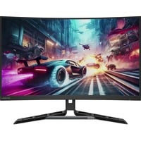 Lenovo Legion R32qc-30 31.5" curved gaming monitor Zwart, 180 Hz, HDMI, DisplayPort, Audio, AMD FreeSync