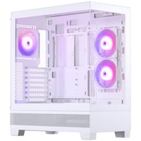 Phanteks XT View midi tower behuizing Wit (mat) | 1x USB-A | 1x USB-C | RGB | Tempered Glass