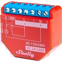 Shelly Plus 1PM relais Wifi, Bluetooth