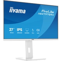 iiyama ProLite XB2797QSU-W1 27" monitor Wit (mat), HDMI, DisplayPort, USB, Audio