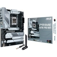 ASUS PRIME X670E-PRO WIFI socket AM5 moederbord Zilver, RAID, 2.5Gb-LAN, WLAN, BT, Sound, ATX