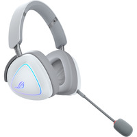 ASUS ROG Delta II Moonlight White Edition over-ear gaming headset Wit, RGB, 3.5 mm, 2.4 GHz, Bluetooth