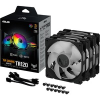 ASUS TUF Gaming TR120 ARGB case fans Zwart, 3 stuks, 120 x 120 x 25 mm