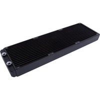 Alphacool ES Aluminum 420 mm T38 radiator Zwart, Voor industrieël gebruik