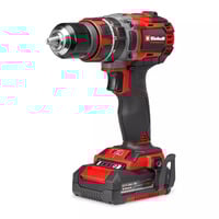 EINHELL Professional Accu Klopboor-/Schroefmachine TP-CD 18/60 Li-i BL (1x 2.0 Ah) klopboorschroevendraaier Rood/zwart, Incl. 1x 2.0 Ah Power X-Change accu en lader