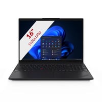 Lenovo ThinkPad L16 Gen 2 Intel (21SA004WMH) 16"  laptop Zwart | Core Ultra 7 255U | Intel Graphics | 16 GB | 512 GB SSD