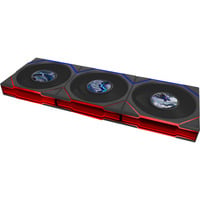 Lian Li UNI FAN TL LCD FLEX RGB case fans Zwart, 3 stuks, 124 x 120 x 28 mm, PWM