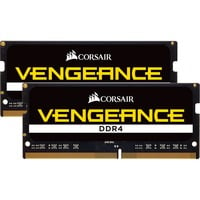 Corsair 16 GB DDR4-3200 Kit laptopgeheugen Zwart, CMSX16GX4M2A3200C22, Vengeance
