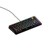 Glorious GMMK 3 HE 75% Prebuilt Wired Black RGB mechanisch gaming toetsenbord Zwart, US lay-out (QWERTY), Glorious Fox, 75%, RGB, GPBT-doubleshot keycaps, Knob
