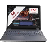 Lenovo ThinkPad P16 G2 (21FA000TMH) 16" laptop Grijs/zwart | i7-13850HX | RTX 3500 | 32 GB | 1 TB SSD