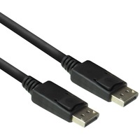 ACT Connectivity 3 meter DisplayPort kabel male - male Zwart