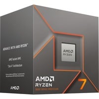 AMD Ryzen 7 8700F, 4,1 GHz (5,0 GHz Turbo Boost) socket AM5 processor Unlocked, Wraith Stealth, Boxed