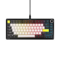 Corsair MAKR PRO 75 Hall Effect DIY-toetsenbord Zwart, US lay-out (QWERTY), Corsair MGX Hyperdrive, 75%, RGB, 8K
