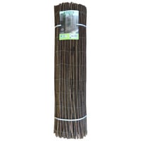 Nature Wilgenmat - afschermgraad 3/5, 1 x 3 meter begrenzing Houtkleur