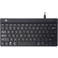 R-Go Tools Compact Break ergonomisch toetsenbord Zwart, US lay-out, TKL
