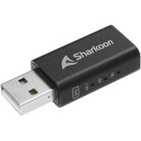 Sharkoon Gaming DAC Pro S geluidskaart Zwart, USB-A naar 3.5 mm TRRS