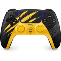 Sony DualSense Draadloze Controller - Marvel's Wolverine Battle Yellow Limited Edition Geel/zwart, PlayStation 5, Pc, Mac en mobiel