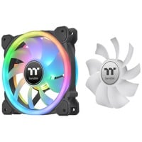 Thermaltake SWAFAN 14 RGB 140x140x25 case fan Zwart, 3 stuks, incl. controller