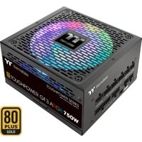Thermaltake Toughpower GF3 ARGB 750W Gen 5 EU voeding Zwart, 5x PCIe, Kabel-Management