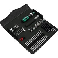 Wera Kraftform Kompakt H 1 Hout, 41‑delig gereedschapsset Zwart/groen