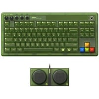 8BitDo Retro 87 Mechanical Keyboard - Xbox Edition Groen, US lay-out (QWERTY), Kailh Box Jellyfish X, 80% (TKL), ABS keycaps, Bluetooth 5.0, Wireless 2.4G, USB