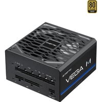 Chieftec Vega M PPG-1000-C modulaire 1000 watt voeding  Zwart, 1x 12V-2x6, 4x PCIe