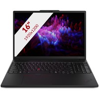 Lenovo ThinkPad P16s Gen 3 (21KS0006MH) 16" laptop Zwart | Core Ultra 7 155H | RTX 500 | 16 GB | 512 GB SSD