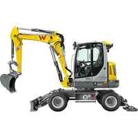 SIKU SUPER Wacker Neuson EW65 Modelvoertuig 