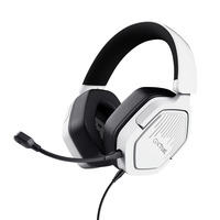 Trust GXT 492W Carus  Bedraad Over-ear  gaming headset Wit, Pc, PS4, PS5, Xbox Series X|S, Nintendo Switch, Nintendo Switch 2